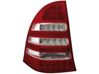 MB C Class W203 T Model LED Tail Lights red/crystal  