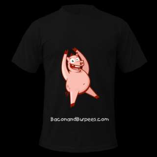 Mens Bacon and Burpee Logo Tee Shirt T Shirt  Spreadshirt  ID 