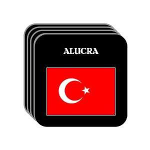  Turkey   ALUCRA Set of 4 Mini Mousepad Coasters 