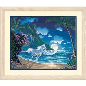  14x20 Traditional PBN Moonlit Dancer