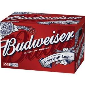  Budweiser 24pk Btls Grocery & Gourmet Food