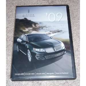 Lincoln MKS, MKX, MKZ, Navigator 2009 Product Training Sales Video DVD