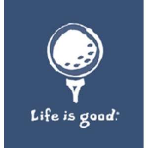 Life Is Good Mens Short Sleeve T shirts Golf Icon on True 