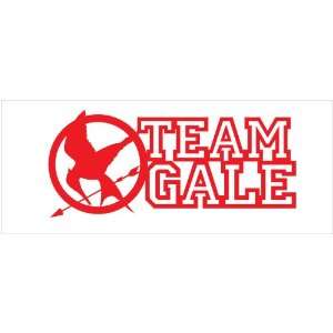  Hunger Games Team Gale Mocking Jay Sticker Decal. Red 