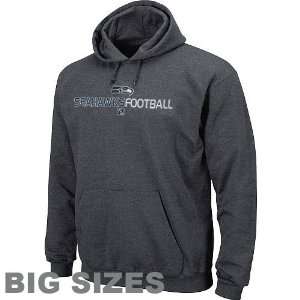  Seattle Seahawks Charcoal Goaler Big Sizes Pullover Hoodie 