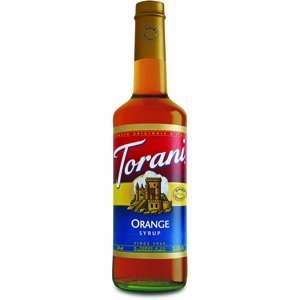 TORANI DF ORANGE, CS 12/750ML, 01 0391 (TORANI) R TORRE AND CO TORANI 