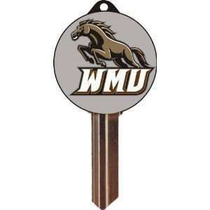  WB Keys UN13804 SC1 Western Michigan Broncos Logo Keychain 