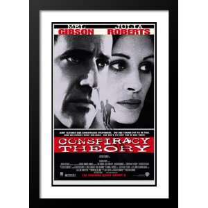  Conspiracy Theory 32x45 Framed and Double Matted Movie 