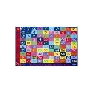   Time Multiplication 8x11 Play Time Nylon Area Rug FT 143 0811 Baby