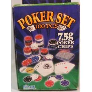  Excites 100 PC Poker Set