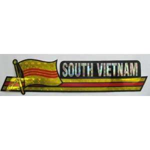  South Vietnam   3 x 12 Bumper Sticker Patio, Lawn 