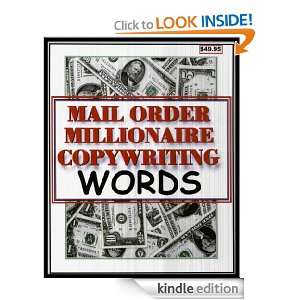 Mail Order Millionaire Copywriting Words Lists of powerful words that 