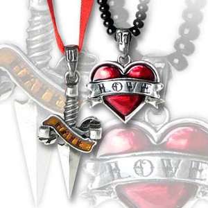 Love Hate Alchemy Gothic Necklace