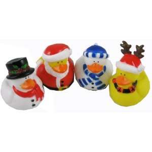  Holiday Rubber Duckies Case Pack 24   425390