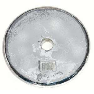  10 lb weight plate   Chrome