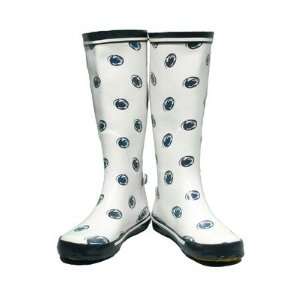   PSU Wh Womens Pennsylvania State University Scattered Lion Rain Boots