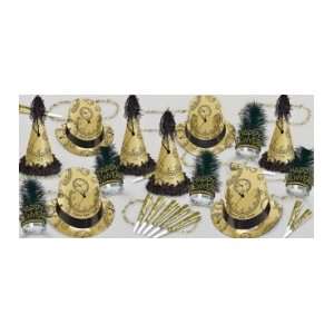  New Years Eve Party Gold Midnight Party Kit for 50 
