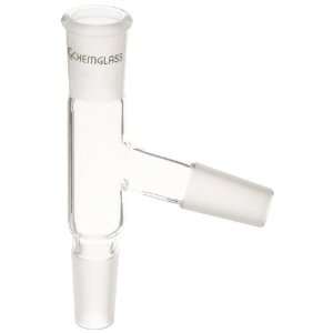 Chemglass CG 1022 19 Distillation Adapter with 19/22 Joint and Side 