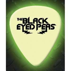  Black Eyed Peas 5 X Glow In The Dark Premium Guitar Picks 