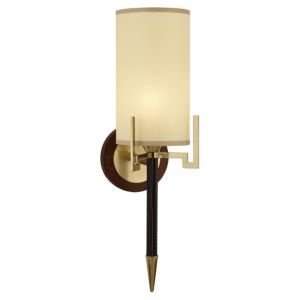 Emile Wall Sconce by Robert Abbey  R290038 Finish and Shade Black 