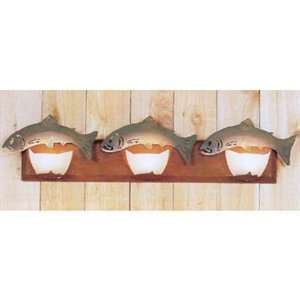  Avalanche Ranch A35381 05 Vanity Light, Fish Stain