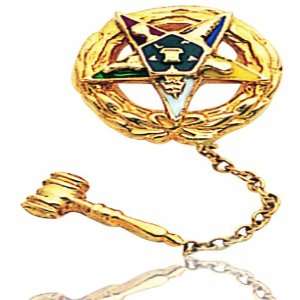  Masonic 14K Yellow Gold Tie Tacs Jewelry