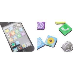  Iphone App Fridge Magnets,18pcs