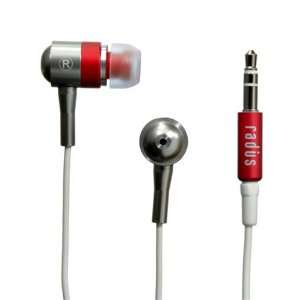  Premium Noise Reducing Ear Buds from Radius (Red)   iPhone 