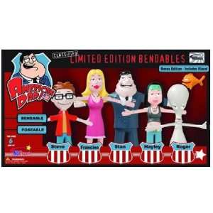  American Dad Bendables Limited Edition Box Set Toys 
