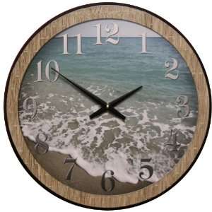  18 Large Tropical Beach Clock