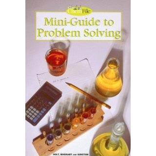 Mini Guide to Problem Solving (Holt ChemFile) by Various ( Paperback 