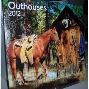  2012 12 Month Wall Calendar   Outhouses 