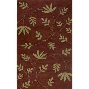  KAS Ankara Ferns 3803 Sienna 30 X 50 Area Rug