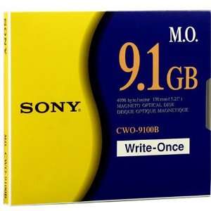  Sony 5.25 14x 9.1GB Magneto Optical 14x 4kb/sector Write 