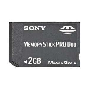  Sony 2GB Memory Stick PRO Duo Memory Card (Model# MSX M2GS 