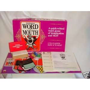 WORD OF MOUTH by WADDINGTON (1984) 