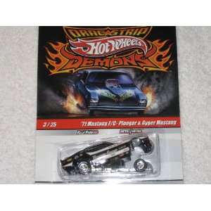 2010 Hot Wheels Drag Strip Demons #3/25 71 Mustang Plueger & Gyger F 