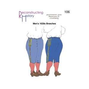  1630s Breeches Pattern Arts, Crafts & Sewing