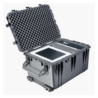  Pelican 1660 Case w/Padded Dividers   Black Everything 