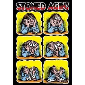  Stoned Agin Again Pot Marijuana 24 X 36 Poster Rp509 