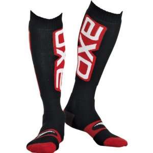  AXO MX Mens Dirt Bike Motorcycle Socks   Black / One Size 