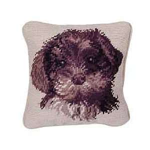  Needlepoint Scottish Terrier Pillow