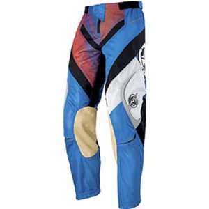   Adult Off Road Motorcycle Pants   Red/White/Blue / Size 42 Automotive