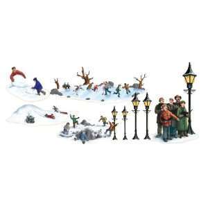   By Beistle Company Lampposts, Carolers & Winter Fun Props Add Ons
