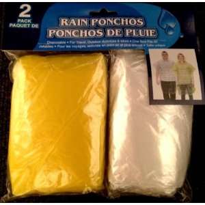 Rain Poncho for 72 hour Kit   2 Pack