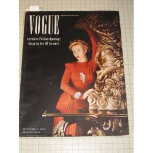 1940 Vogue Magazine The Armory Show of 1913   British Children in 