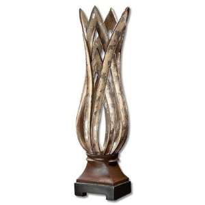  Uttermost 19454 Zara Vase in Random Silver Leafing,