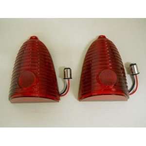 1955 Chevy 55 Chevrolet 60 LED Stop Turn Tail Lights   Fits Existing 
