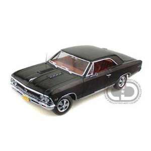  1966 Chevy Chevelle SS 396 1/18 Black Toys & Games