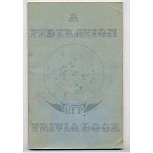  A Federation Trivia Book STAR TREK 1976 Machines Men 